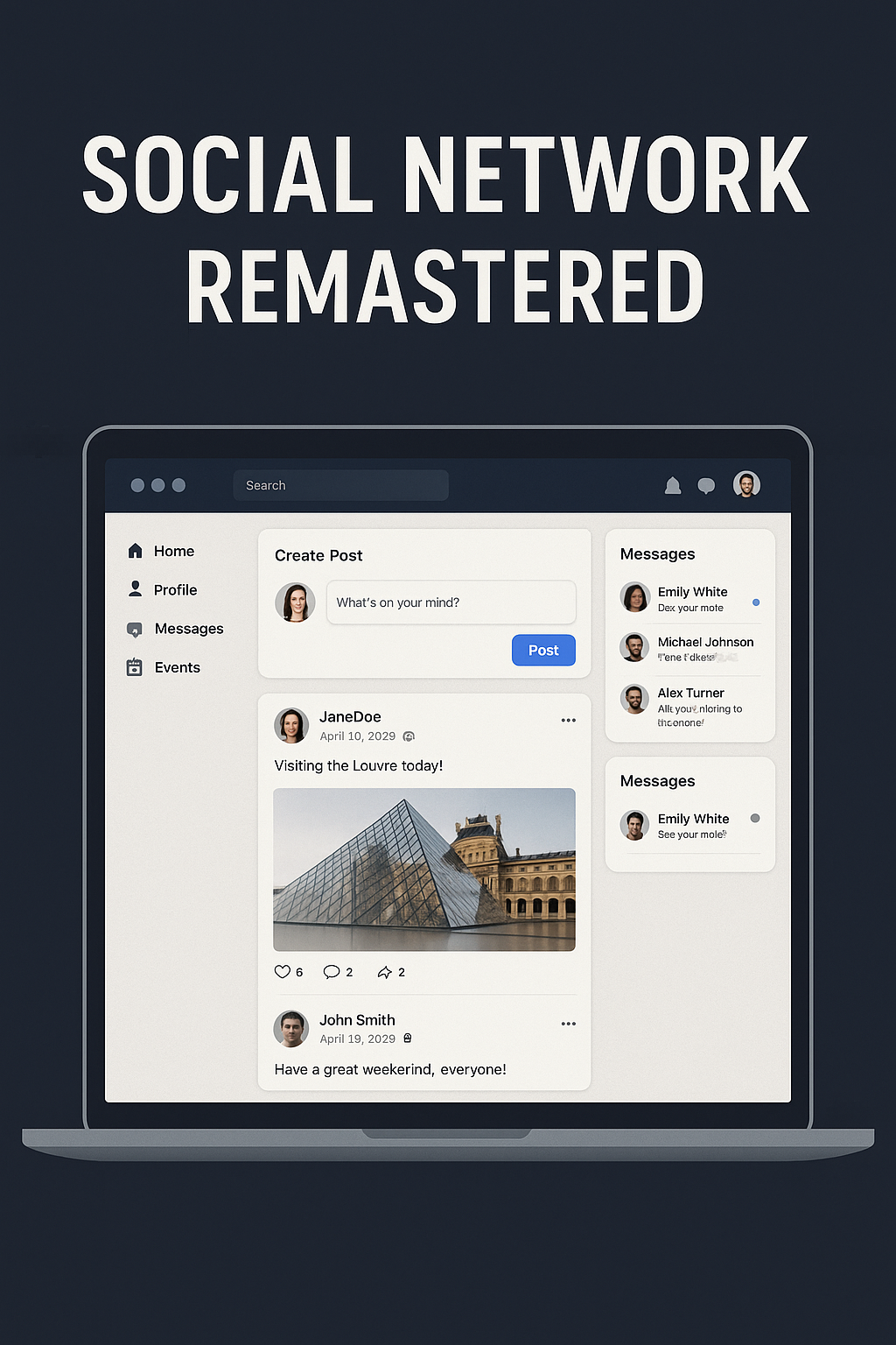 Social Network Project Remastered